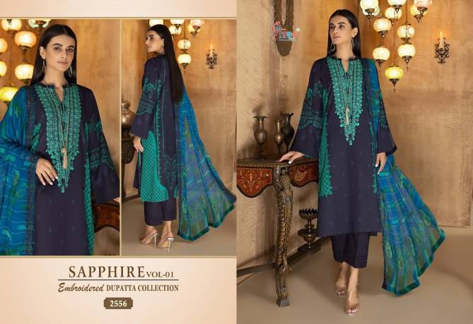 Shree Sapphire Vol 1 Wholesale Cotton Pakistani Salwar Suits